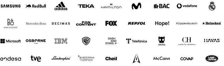 Selected brands Kutuko has worked with