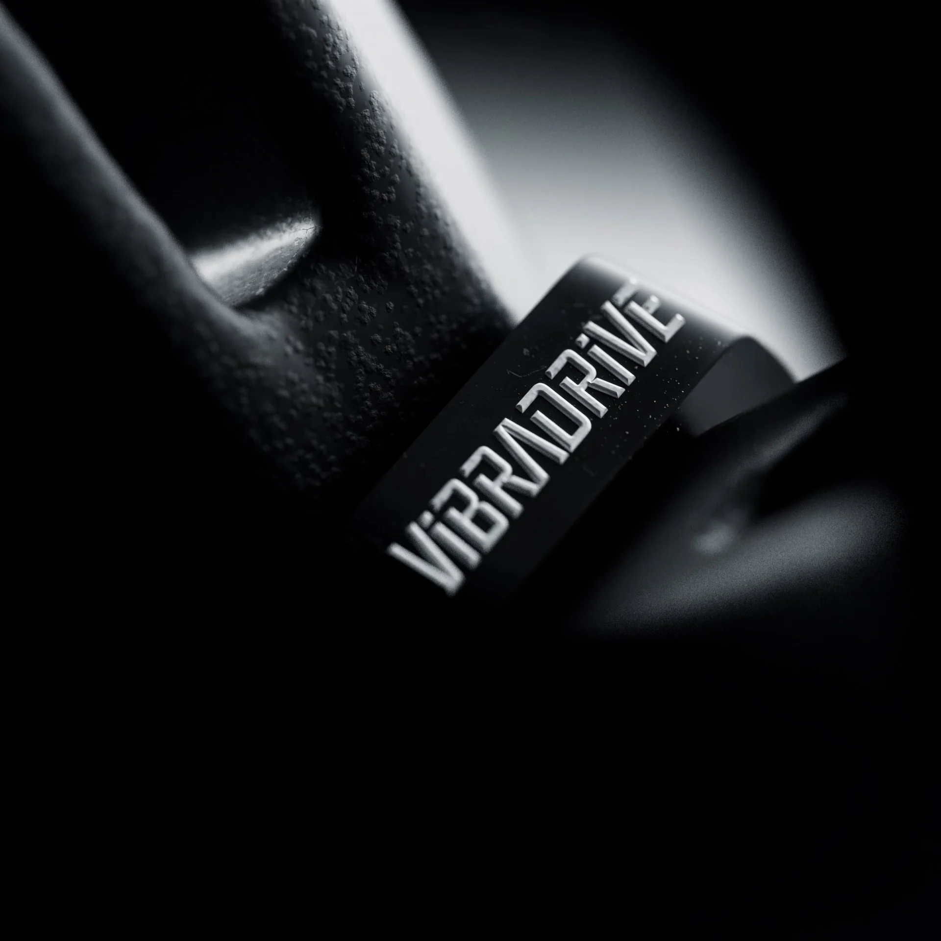 Close-up CGI detail of a Vibradrive product