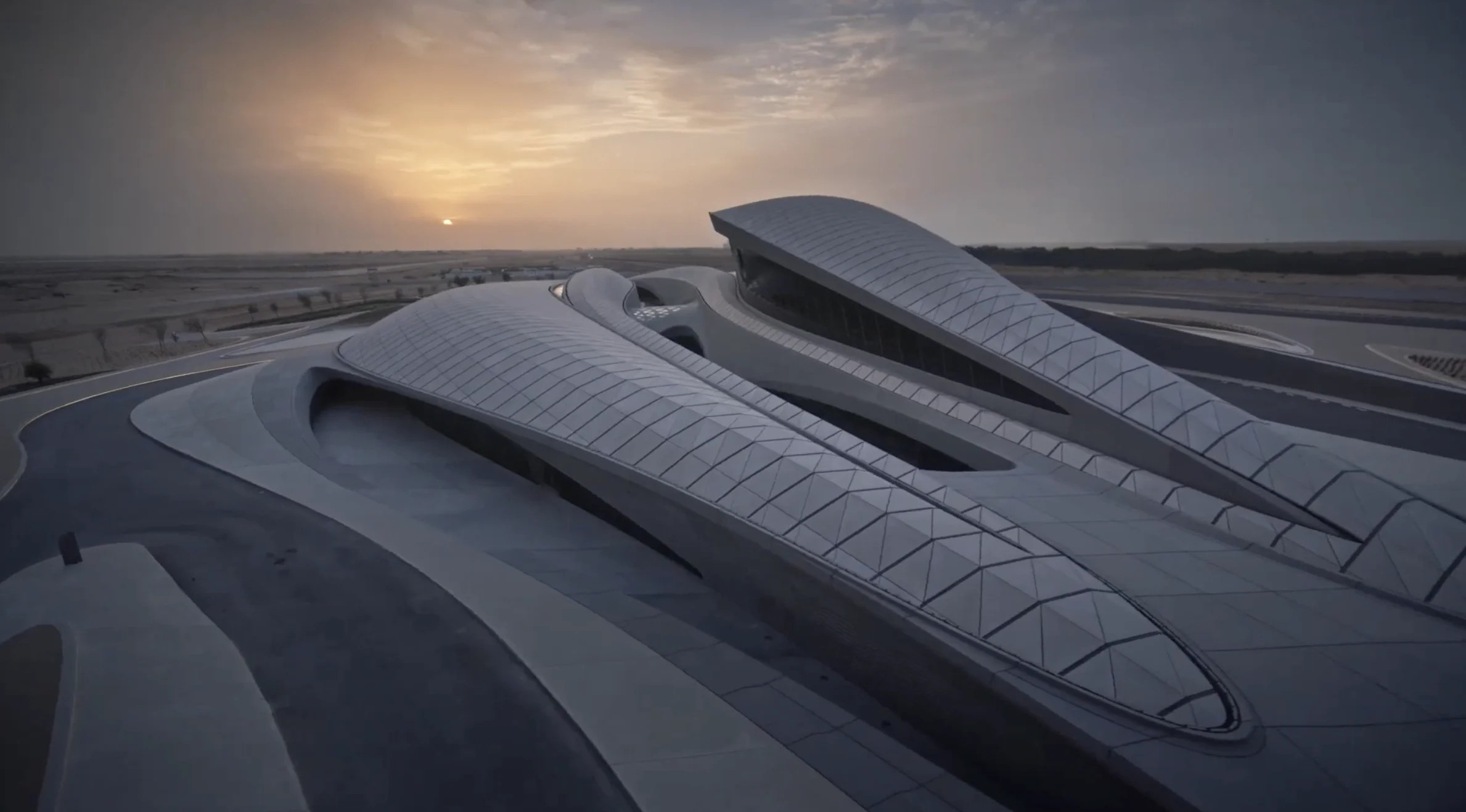 CGI visual content by Kutuko for the BEEAH Headquarters inauguration in the UAE